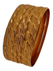 Gold Plated Bangles